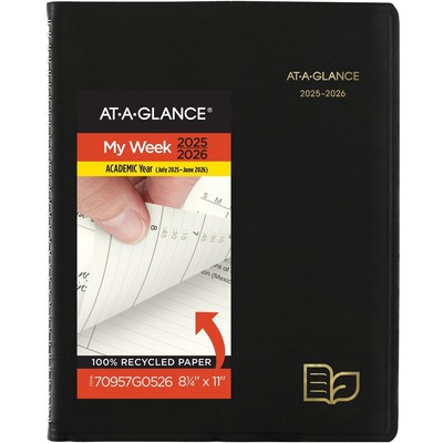 Planner 2025-2026 Academic, Weekly & Monthly, Quarter-Hourly Appointment Book...-image