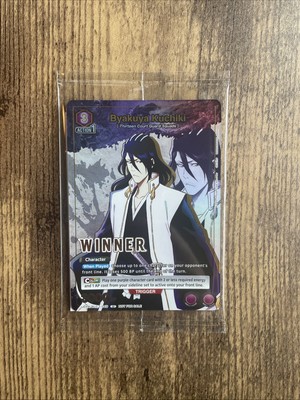 Byakuya Kuchiki Winner Union Arena Card Champion Promo English, BLC-1-049-image