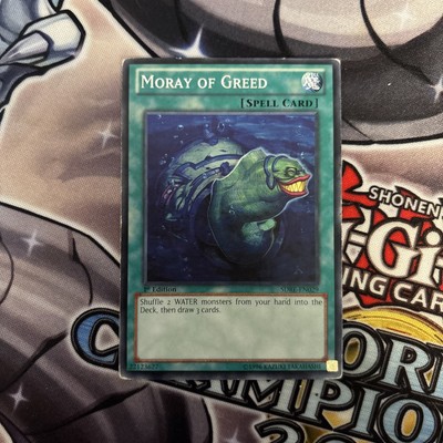 (STO) Moray of Greed SDRE-EN029 Structure Deck: Realm of the Sea 1st Ed MP-image