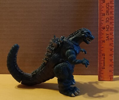 Vintage 1994 TOHO Trendmasters Godzilla 4” Figure roaring sound not working-image