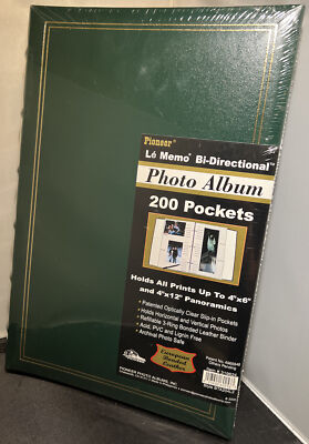 Pioneer BTA204L2 Bonded Leather 200 Pocket Photo Album 4