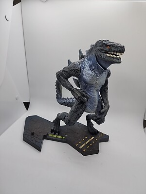 Vtg 1998 Toho Trendmasters 12” Living Godzilla Action Figure Move Leg To Chomp-image