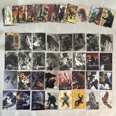 Lot of 64 Godzilla King of the Monsters Comic Image Collector Cards & Variant-image