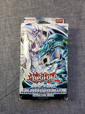 Yugioh Saga of Blue-Eyes White Dragon Structure Deck SDBE. Sealed Never Opened. -image