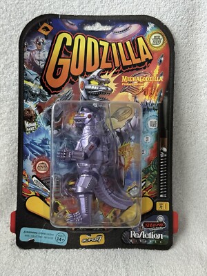 Stern Pinball Reaction figures Godzilla MechaGodzilla Pinball Edition SUPER7-image