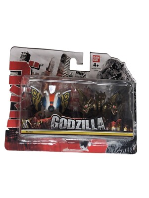 Bandai Godzilla Mothra & King Ghidorah Mini Figure 2-Pack New in Package 2018-image