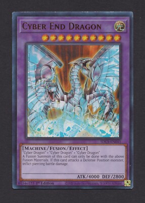 Cyber End Dragon - Misprint - SDCS-EN041 - YuGiOh - Lightly Played-image