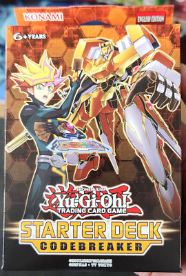 YUGIOH 1ST ED CODEBREAKER STARTER DECK FACTORY SEALED NEW-image