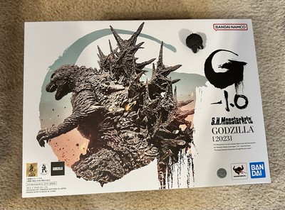 Bandai S.H.MonsterArts Godzilla Minus One With Custom Head-image