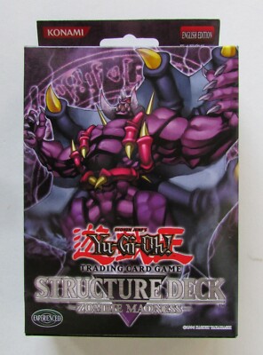 YUGIOH 2005 STRUCTURE DECK ZOMBIE MADNESS ENGLISH 1ST EDITION MINT SEALED-image