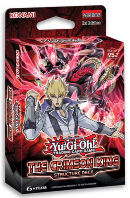 Yu-Gi-Oh! Structure Deck: The Crimson King 1st Edition Brand New-image