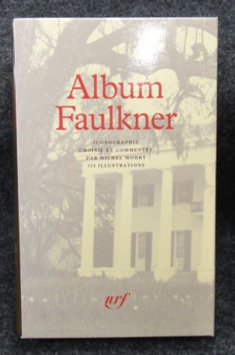 Album Faulkner by Michael Mohrt FRENCH LANGUAGE Photojournal Boxed Hardcover-image