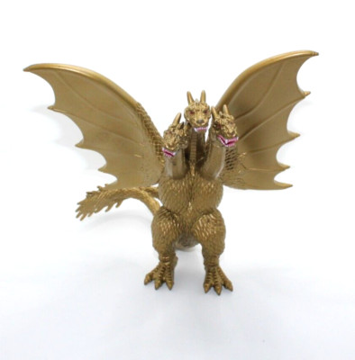 2014 Toho Bandai GODZILLA  KING GHIDORAH Gold Figure 6.5