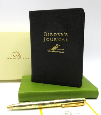 Birder's Journal Leather Softcover 6