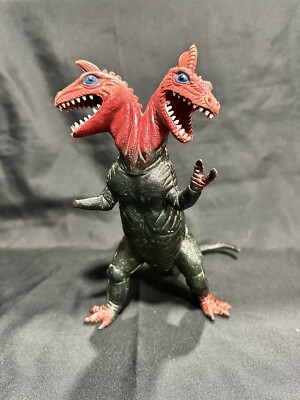Vintage 2 Headed Kaiju Monster 8