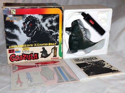 GODZILLA RC FIGURE VTG BANDAI CHARACON COMPLETE (Does Not Work) JAPANESE IMPORT-image