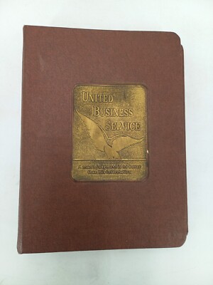 United Business Service Personal Record Book  1970 HC-image