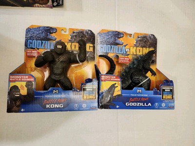 New GODZILLA Vs KONG 2021 Battle Roar MONSTERVERSE Set of 2 Action Figures -image