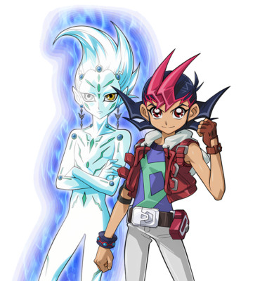 Astral and Yuma Yugioh Duel Links Weatherproof Anime Sticker 6