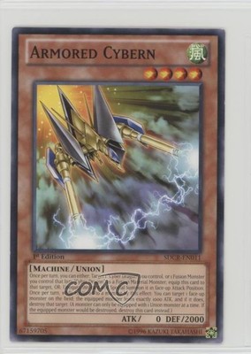 Armored Cybern 1st Ed. YuGiOh Cyber Dragon Revolution Structure Deck 0s5-image