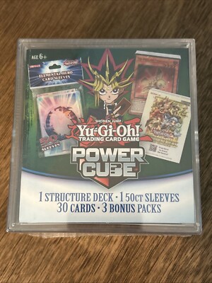 Yu-Gi-Oh! 2024 Green Power Cube Structure Deck, 3 Bonus Packs  Rare Nib-image