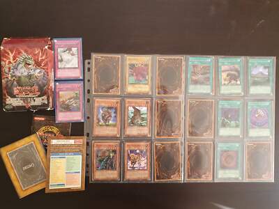 Yu-Gi-Oh Dinosaur Rage Structure Deck Not Complete-image