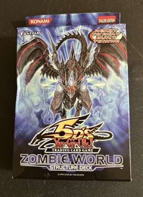 2008 Yugioh 5Ds Zombie World Structure Deck English 1st Edition New/Sealed-image