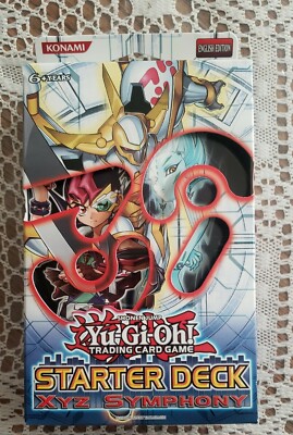 YUGIOH TCG CARDS STARTER DECK XYZ SYMPHONY DECKS  NEW & SEALED!!-image