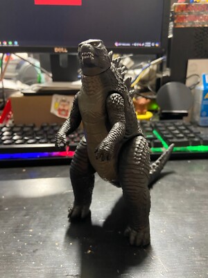 2014 GODZILLA KING of the MONSTERS 6 IN Soft Vinyl Figure Bandai CLOSED MOUTH JC-image