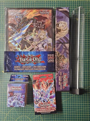 Yugioh Albaz Strike Bundle | Stucture Deck + Deck Box + Playmat + Binder-image