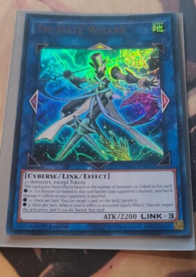 Yu-Gi-Oh! TCG Tri-Gate Wizard Structure Deck: Cyberse Link SDCL-EN042 1st...-image