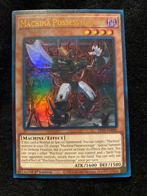 Machina Possesstorage NM SR10 (#2) 1st Structure Deck: Mechanized Madness Yugioh-image