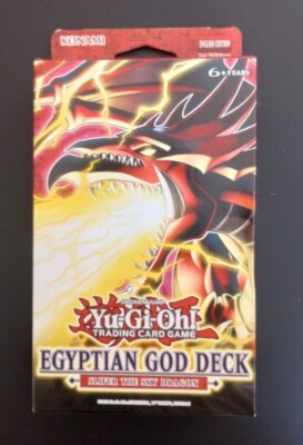 YuGiOh TCG Slifer the Sky Dragon Egyptian God Deck - 1st Ed Factory Sealed. -image