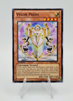 Vylon Prism 1st Edition SDLI-EN019 Structure Deck: Realm... 2014 Yu-Gi-Oh Card-image