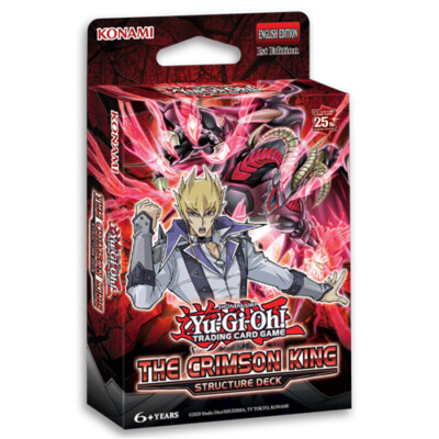 Yu-Gi-Oh! TCG: Structure Deck: The Crimson King - Brand New & Sealed-image