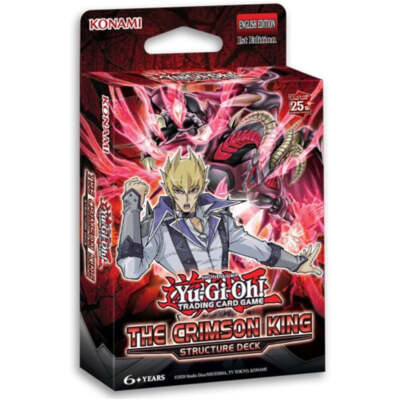 Yu-Gi-Oh! TCG: The Crimson King Structure Deck - 1st Edition - Brand New Sealed-image