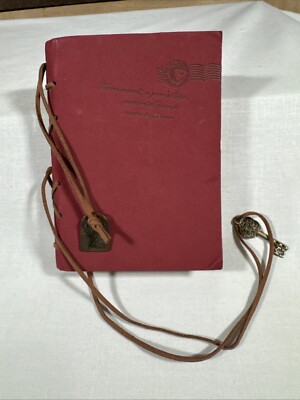 BELIEVE IN YOURSELF: A TRAVEL School JOURNAL /NOTEBOOK /DIARY Leather Stitching-image