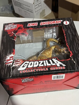 Far East Monsters King Chidorah 2 Godzilla Action Figure Lights & Sound New-image