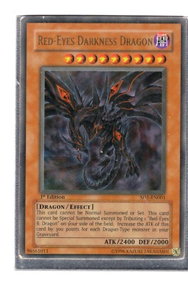 Red-Eyes Darkness Dragon - SD1-EN001 - Ultra Rare 1st Edition Structure Deck: Dr-image
