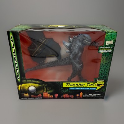 SEALED GODZILLA THUNDER TAIL FIGURE TRENDMASTERS TOHO 1998.-image