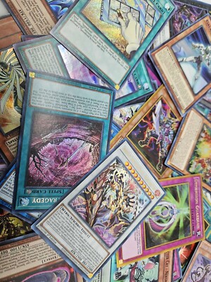 YUGIOH 50 CARD HOLOGRAPHIC FOIL COLLECTION ! SUPERS ULTRAS SECRETS ALL HOLOS!-image