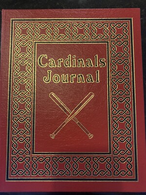 Cardinals Journal by John Snyder - Rare Easton Press Leather Limited Edition-image