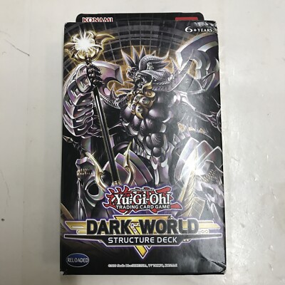 Yu Gi Oh TCG Dark World Deck 1st Edition Factory Sealed - TCCCX-image
