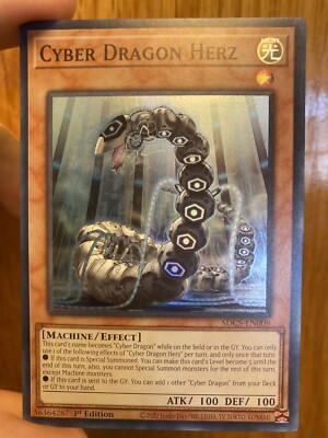 Yu-Gi-Oh! TCG Cyber Dragon Herz Structure Deck: Cyber Strike SDCS-EN009...-image
