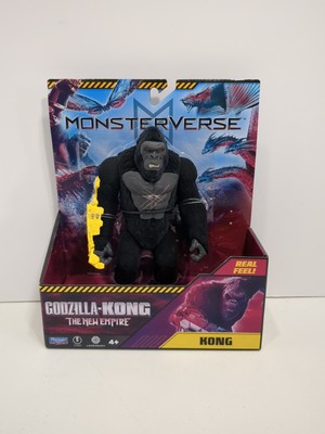 Flocked Godzilla x Kong The New Empire Kong Real Feel Action Figure 2025 New -image