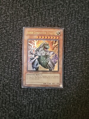 YuGiOh Structure Deck 1st Ed Holo Super Conductor Tyranno - OC2967-image