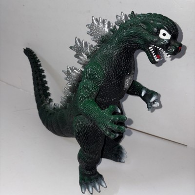 12” Godzilla w/ Silver Dorsal Plates Action Figure Adjustable Monster China-image