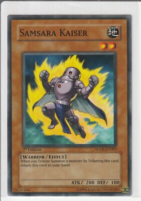 Samsara Kaiser Yu-Gi-Oh! TCG Structure Deck The Dark Emperor SDDE-EN003 1st Ed-image