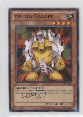 2007 Yu-Gi-Oh! Machine Re-Volt Structure Deck Unlimited Yellow Gadget 0y59-image