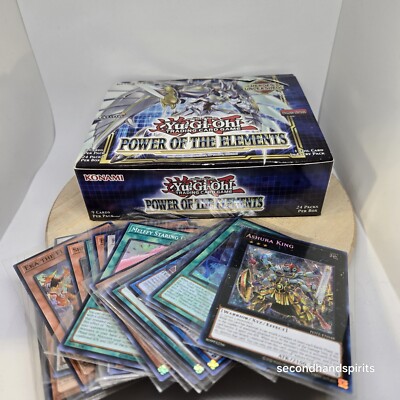 Yu-Gi-Oh! Power of the Elements Booster Box OPENED-image